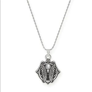 Godspeed pendant necklace (symbol for strength and protection)
